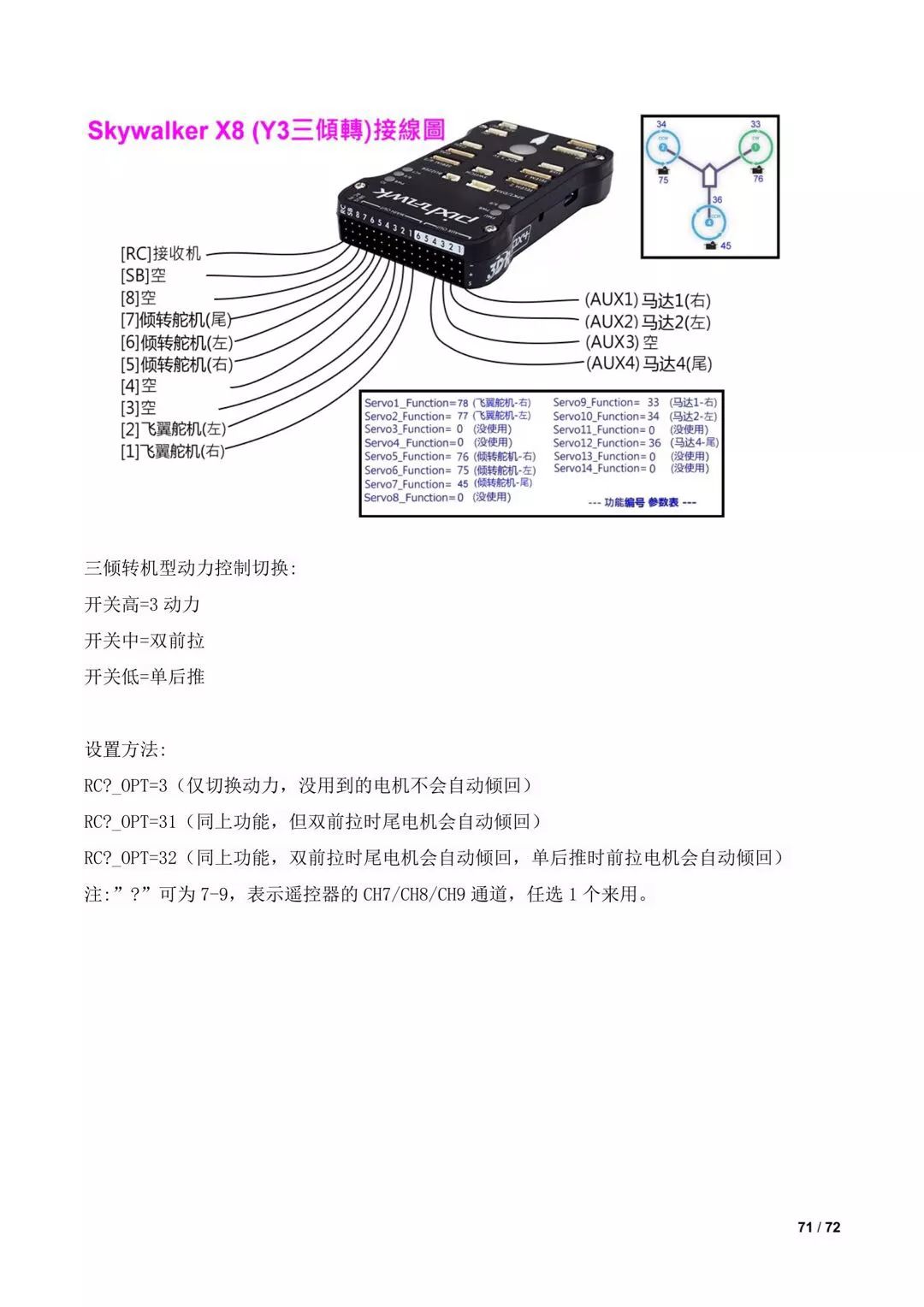 傾轉(zhuǎn)旋翼無(wú)人機(jī)調(diào)參教程（全）