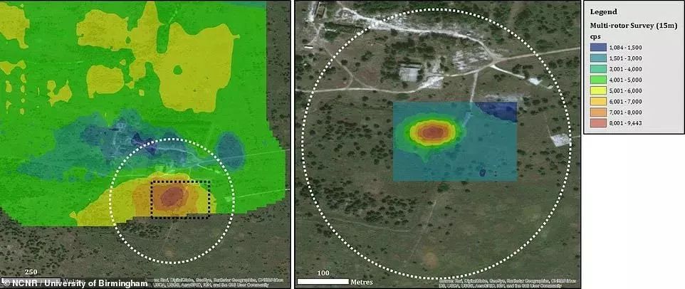 無人機繪3D輻射劑量圖保安全