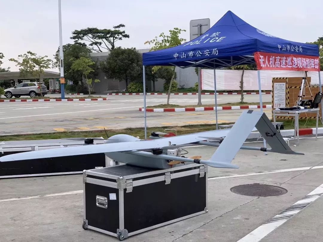 ZT-3V復(fù)合翼無(wú)人機(jī)用于廣東省高速公路巡查