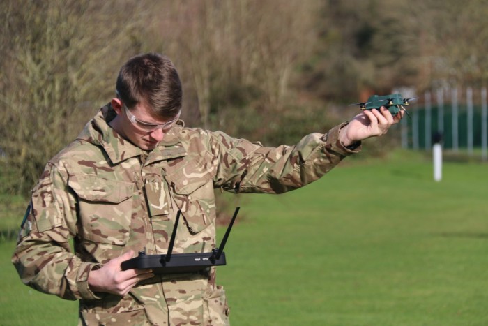 英軍“Bug”微型無人機(jī)，惡劣天氣正常飛行。