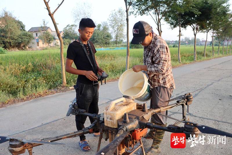 “會(huì)飛的噴霧器”：一只“大黃蜂”一天能噴灑500畝地，每畝只要10元錢