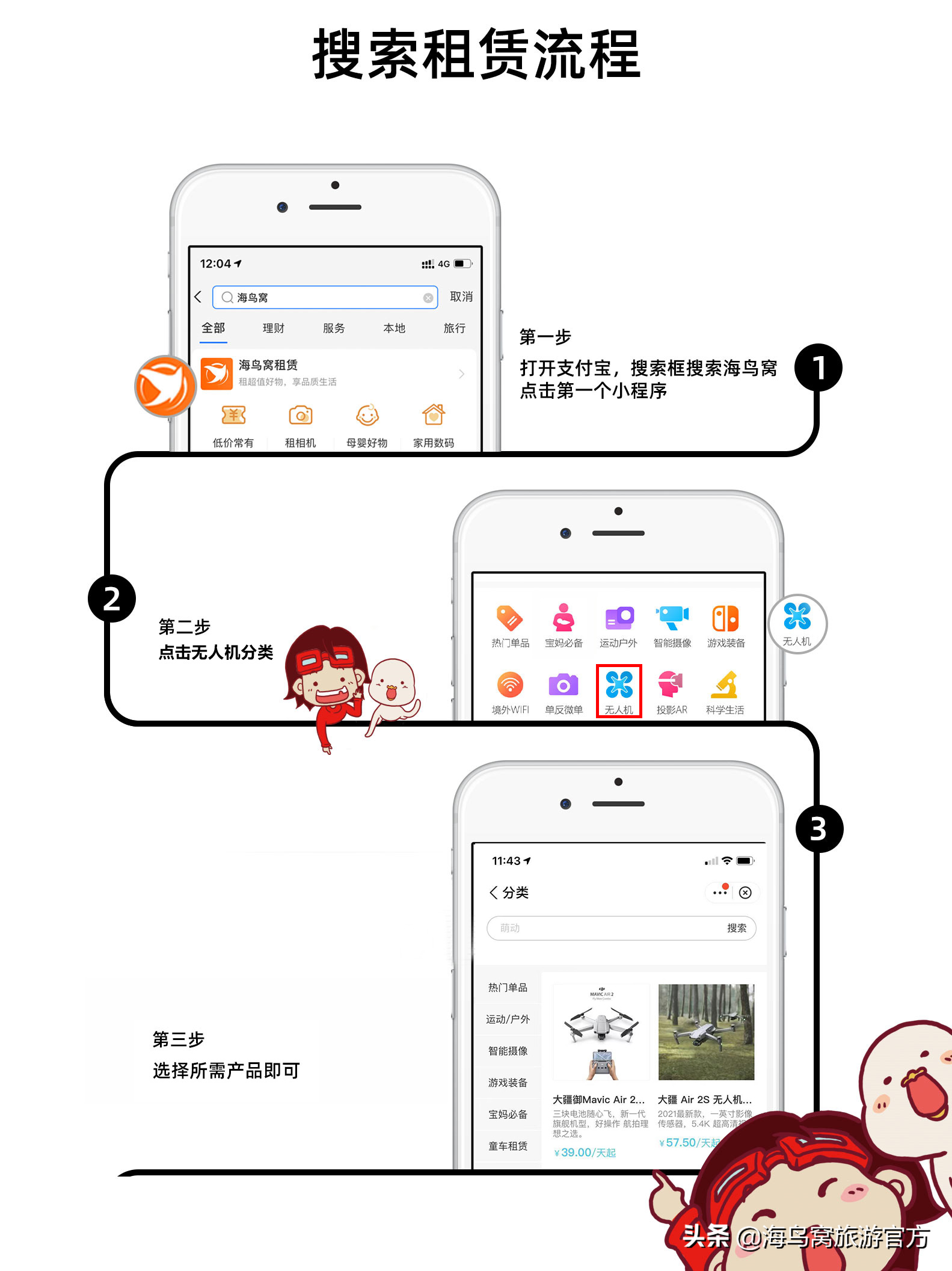 海鳥窩租賃上新無人機(jī)：DJI Mini SE 更小更輕，想飛就飛