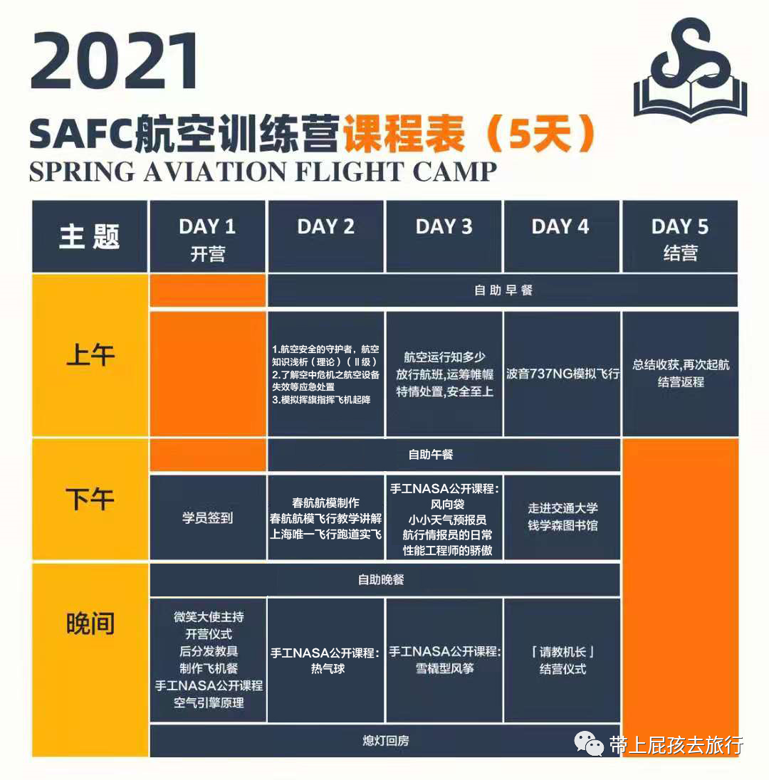 不出上海，搶爆的航空獨(dú)立營加名額了！還有一日營和親子營