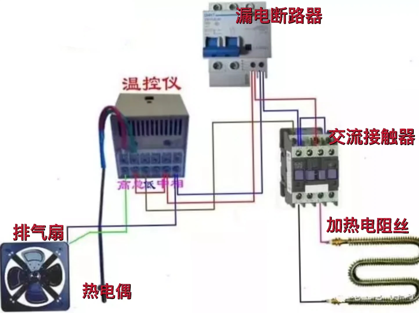 溫控器應(yīng)用電路解析