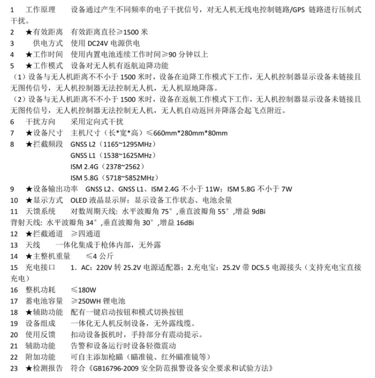 TFN MR56 手持式無人機(jī)干擾器